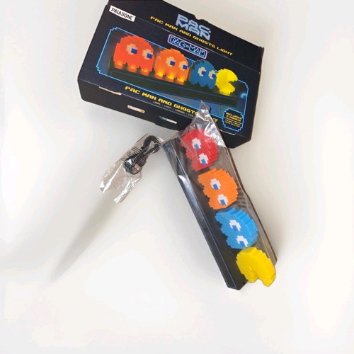 Pac man and - and, light