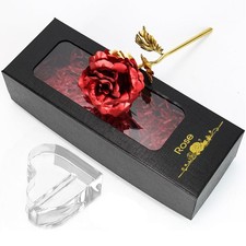 Preserved Eternal Rose Gift For Her Mum Wife Forever Rose Present With Gift Box