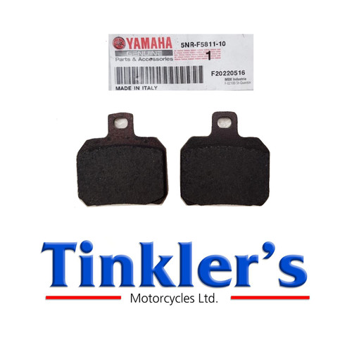 Genuine yamaha rear brake pad - rear,