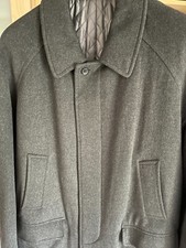 BOGGI- OVER COAT,  PURE CASHMERE OVER COAT/JACKET GREY