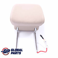 Front Seat Headrest BMW X5 X6 E70 E71 Head Rest Electric Leather Oyster 7271531