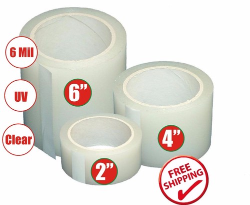 Poly patch tape - clear, uv