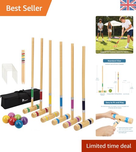 Outdoor croquet set - set, 6