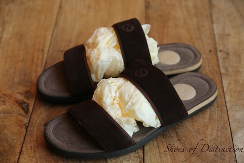 Gucci brown suede leather - brown,