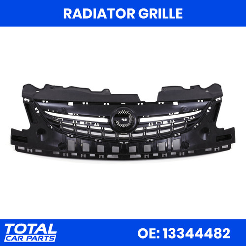 Upper radiator grille front - radiator,