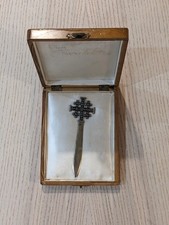 Antique Jeruselam Cross Letter