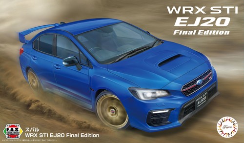 Fujimi 189 subaru wrx sti - subaru,