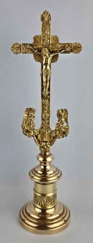 French altar crucifix - french,