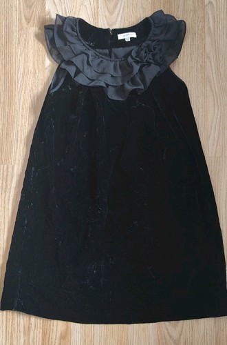 Designer girls black velvet - girls,