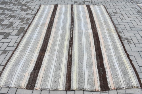 Vintage large rug 2x8 ft - vintage,