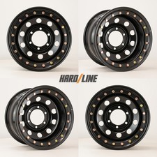 4 x 15" Steel Wheels fits Mitsubishi L200 Hardline BLOC 6x139.7 ET-32