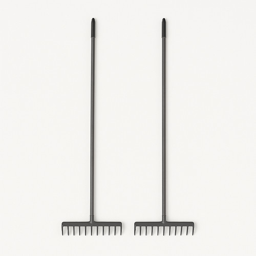 All steel tarmac rake - steel,
