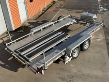 Phoenix Car Transporter Twin Axle Trailer with Motor Mover