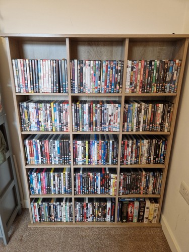 Cube oak effect shelving - oak,