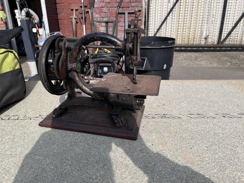Antique sewing machine - machine, the