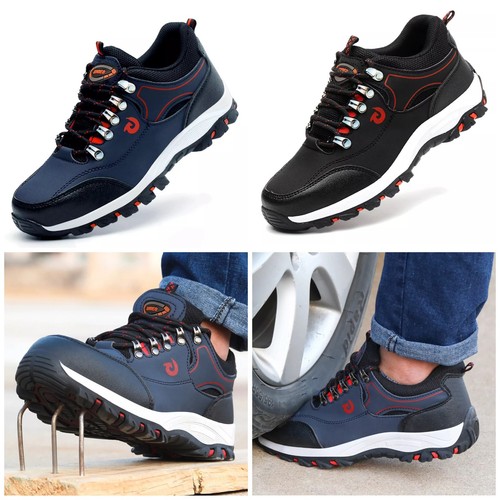 Men safety shoes - work, steel