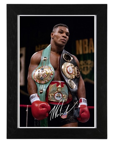Mike tyson signed autograph - tyson,