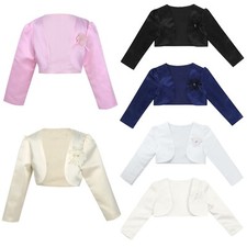 UK Girls Long Sleeved Bolero