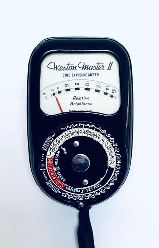 Weston master cine exposure - weston,