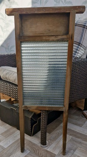 Vintage wooden skiffle glass - wooden,