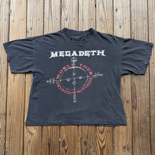 Vintage 1997 megadeth cryptic - vintage,