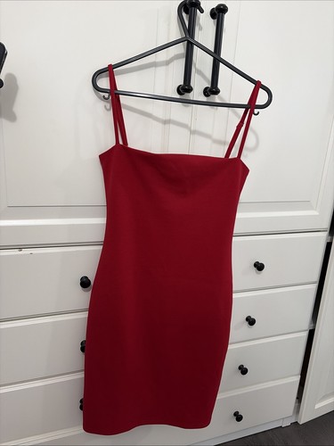 White fox boutique red dress - white,