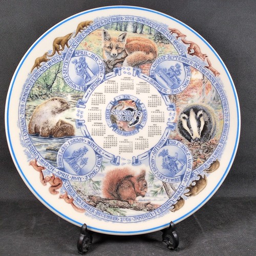 Wedgwood calendar plate 2005 - calendar,