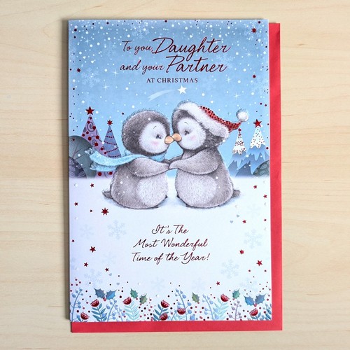 Daughter and partner - partner, christmas