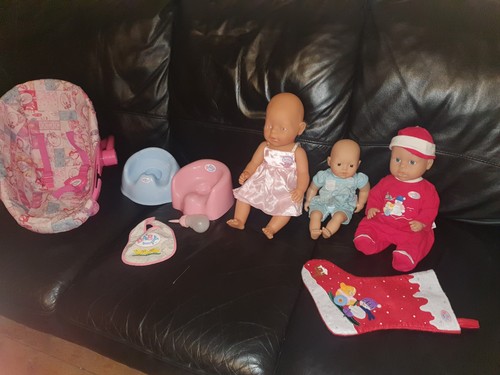 Baby born bundle includes 3 - bundle,,