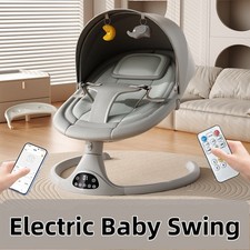Bluetooth Electric Baby Swing