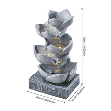 Solar Garden Fountain 5 Tier