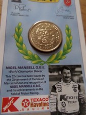 Nigel mansell coin - coin, in