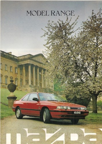 Mazda range 1988 market - mazda, 1988-89