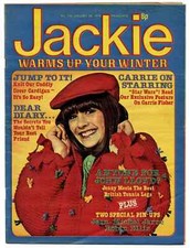 Jackie Magazine No 734 January 1978 Carrie Fisher Jean Michel Jarre Peter Powell