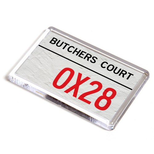Fridge magnet butchers court - magnet,