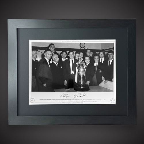 Framed tottenham hotspur - hotspur, 1961-