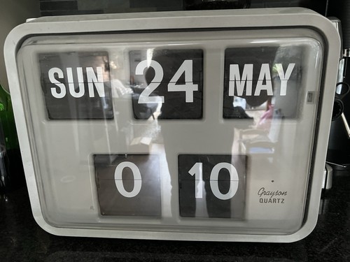 Grayson vintage wall - , clock