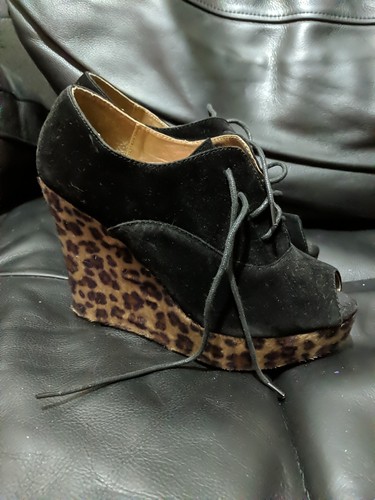Truffle leopard faux - truffle,