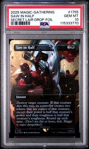 Mtg saw half foil - mtg, in