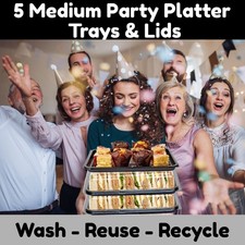 5 x Medium Serving Platters &