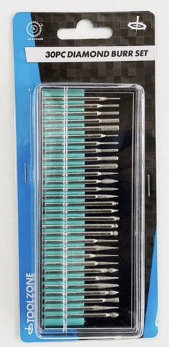 30pc diamond burr bit - 30pc, set