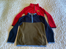 2x boy's fleece tops 9-10