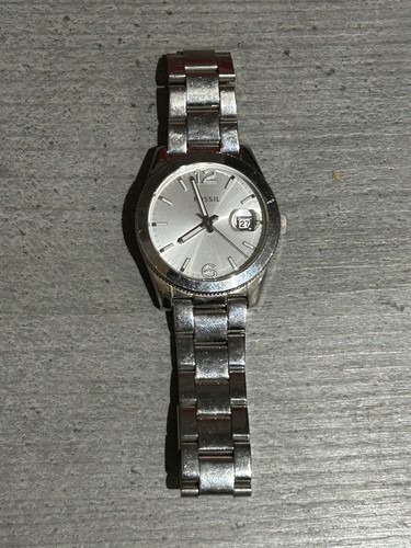 Fossil silver dial - dial,
