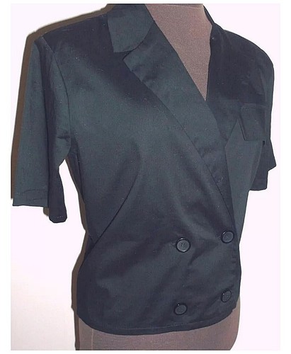 Boohoo black top - top, double