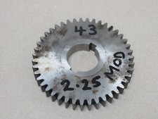 43T 2.25 MOD Spur Gear 1 1/4" Bore Excellent Condition BLA2