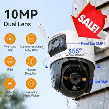 Imou 10MP Outdoor Security Camera WIFI Human/AutoMotion Detection Alexa PTZ CCTV