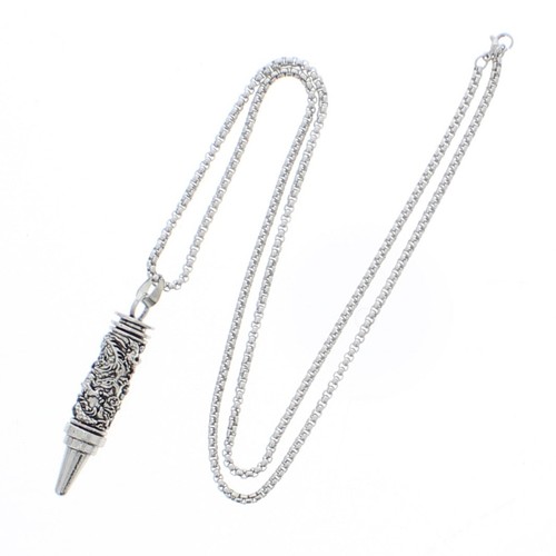 Patterned heavy bullet chain - bullet,
