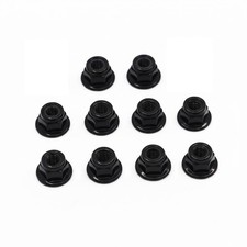 Black M3 Nyloc Wheel Nuts