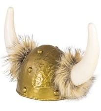 Mens Deluxe Viking Helmet with