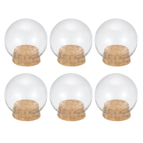 6pcs round cloche dome - round,